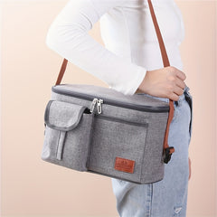 Waterproof Insulation Stroller Caddy Hanging Bag for Mom