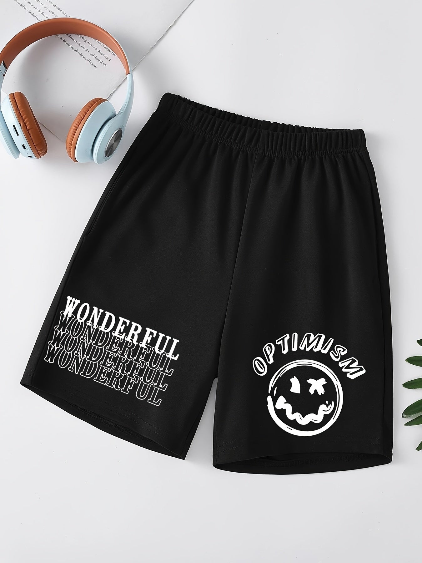 Boys Casual Print Shorts For Summer Sports Kids Clothes