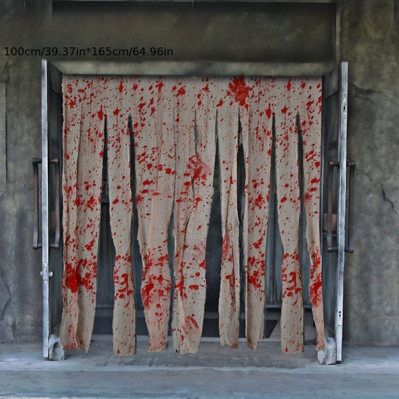 Halloween Blood Gauze Haunted House Playbook Kill Decoration