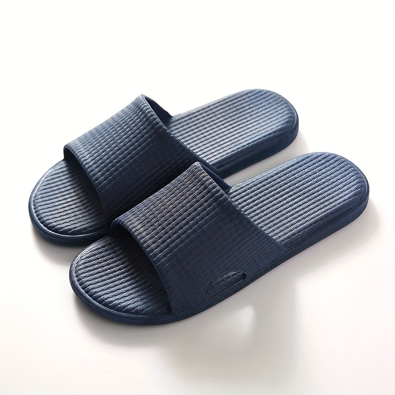 Men's Open Toe Slides Soft Sole House Slippers