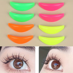Rainbow Silicone Pads for Eyelash Perm Kit - Soft Lash Lift Rods for Eye Shapes