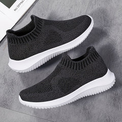 Women's Slip on Sock Sneakers Lightweight Breathable Flat Shoes