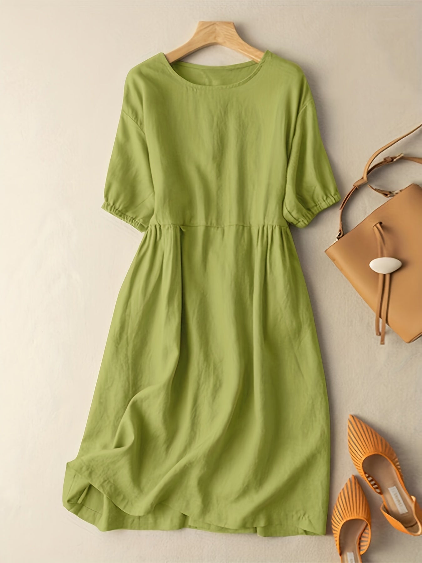 Casual Short Sleeve Dress Spring Summer Women's Clothing