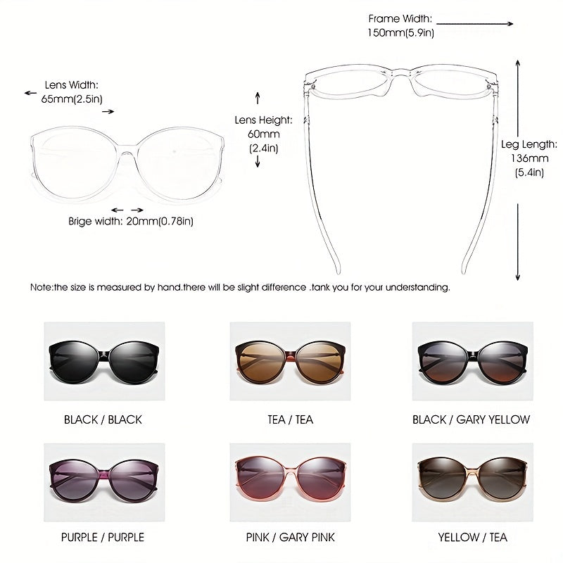 Women's Rhinestone Cat Eye Driving Sunglasses UV400