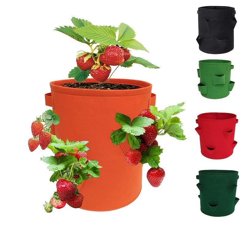 Heavy Duty Non Woven Fabric Planter Bags for Growing Plants
