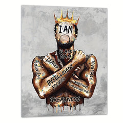 Positive Quotes Poster African American Wall Decor