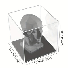 Transparent Acrylic Display Box with Base