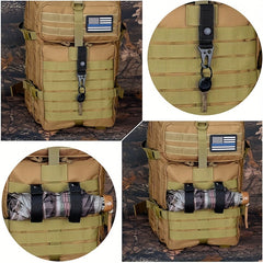 42pcs Tactical Clips for Outdoor Adventures Secure Buckle Mountain