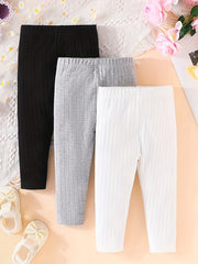 Kids Leggings Soft Knitted Pants for Girls