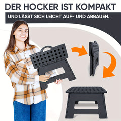 Portable Plastic Folding Stool Chair