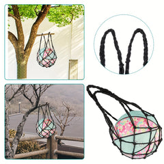2PCS Basketball Net Bag Soccer Football Mesh Storage Sports Ball Bag