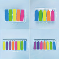 25 PET Transparent Stickers for Labeling Indexing & More