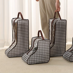 3D Clear Hangable Shoe Storage Bag Waterproof Boots Storage Bag