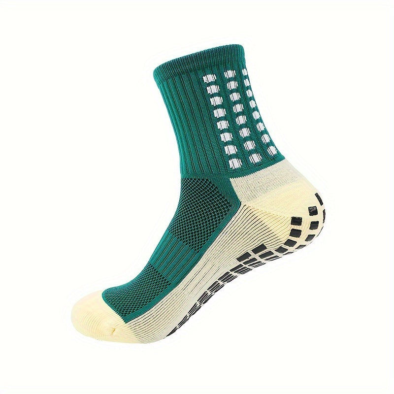 Men's Non Slip Mid Crew Sport Socks