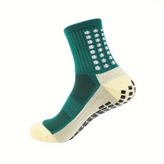 Men's Non Slip Mid Crew Sport Socks