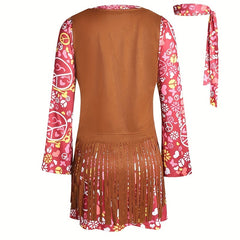 70s 80s Retro Disco Costume 6pcs Set