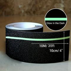 1pc Glow In Dark Heavy Duty Anti Slip Tape 5.08cm x 5.03m Waterproof