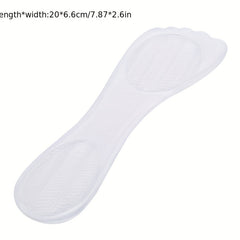 Transparent Silicone Pads for High Heels, Non-slip and Shock-absorbing