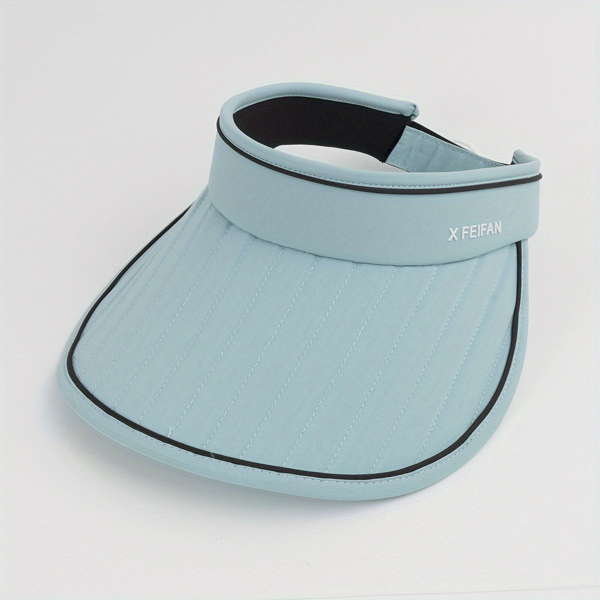 Wide Brim Ponytail Visor Hat UV Protection Sun Hat
