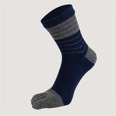 5-Toe Cotton Leisure Sports Socks Unisex 1 Pair