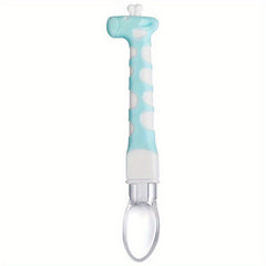 Cartoon Silicone Soft Head Spoon Baby Feeding Spoon