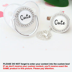 Customized Baby Pacifier Travel Pacifier Set