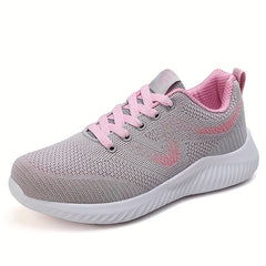 Women's Mesh Breathable Sports Shoes Lightweight Low Top Travel Shoes