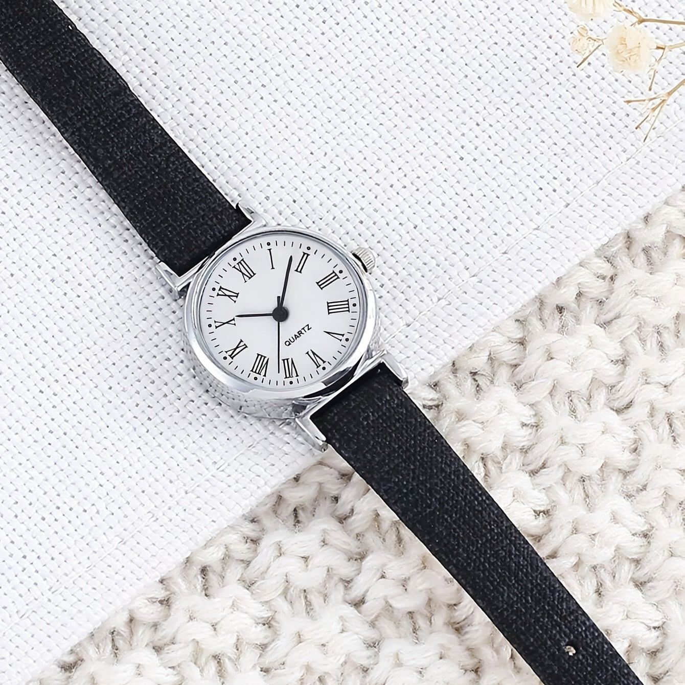 Dial Zine Alloy Watch For Girl Student