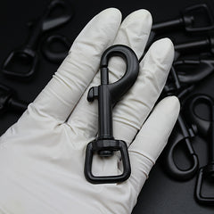 5pcs Rotary Hook Key Buckle Alloy Luggage Bag Backpack Spring Hook Buckle