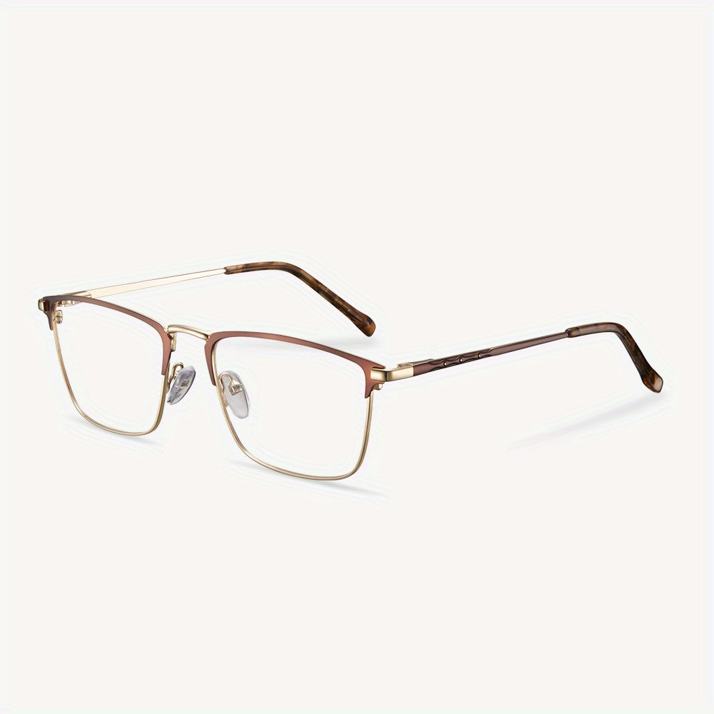 Men's Light Blocking Glasses Unisex Square Frame Computer Eye Protection