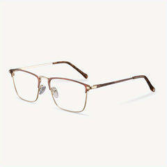 Men's Light Blocking Glasses Unisex Square Frame Computer Eye Protection