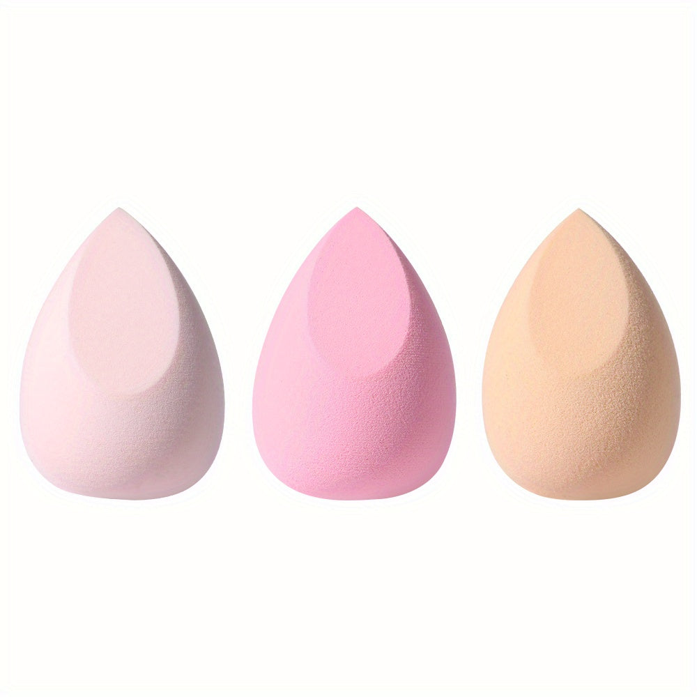 3 PCS Makeup Sponge Set Beauty Blender Foundation Blending Puff