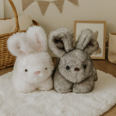 Fluffy Rabbit Plush Toy for Kids Girls