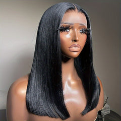 180 Density Straight Bob HD 13x4 Lace Frontal Human Hair Wigs