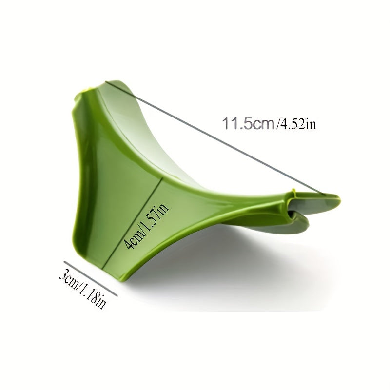 Anti Spill Silicone Soup Spout Funnel Kitchen Gadget