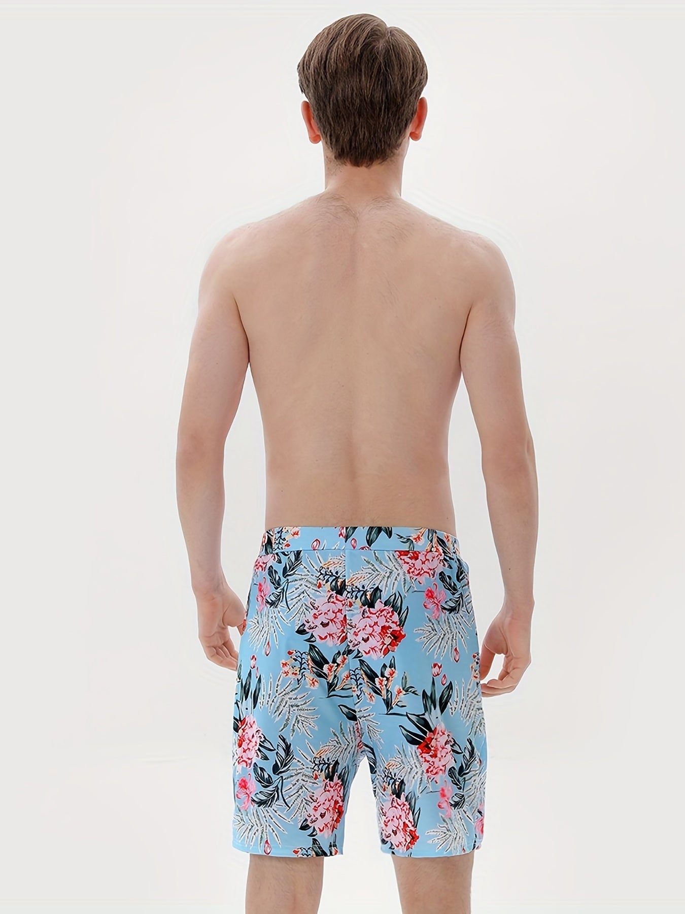 Men's Quick Dry Swim Trunks High Stretch Comfortable Breathable Pants Swimwear