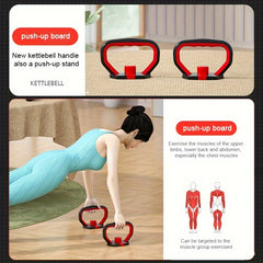Push up Handle Strength Training Kettlebell Handle 1pc 2pcs