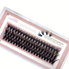60 Cluster Eyelashes 40D D Curling 10 16mm Mixed False Eyelashes