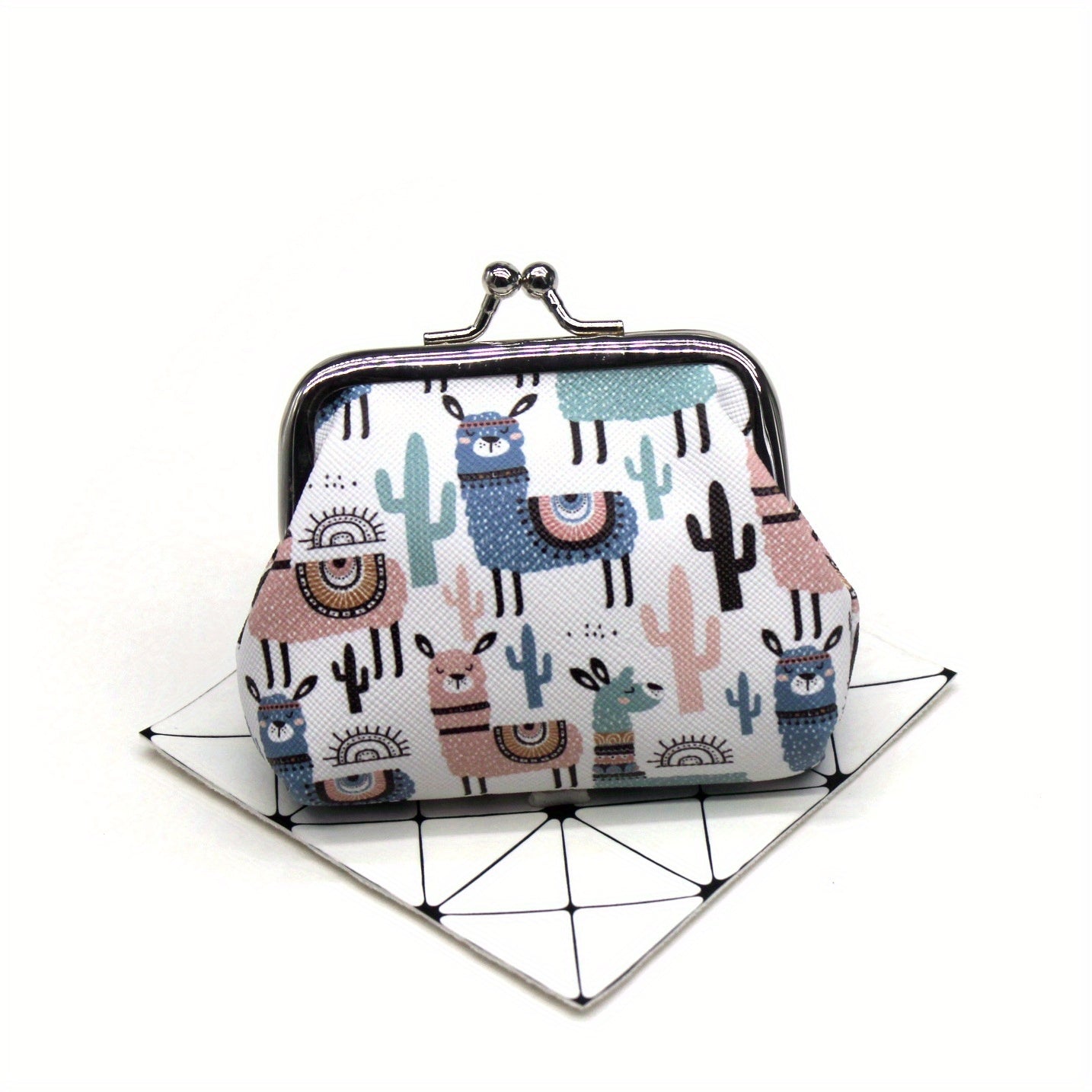 Cartoon Animal Print Coin Purse For Girls