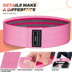 3pcs Hip Training Resistance Ropes for Fitness Stretching Bands
