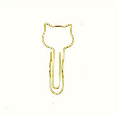 5pcs Metal Pen Clip Multifunctional Paper Clip Stationery Tool