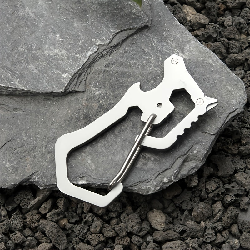 Portable Multifunctional Carabiner: Ideal for Outdoor Activities