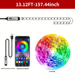 USB TV Led Light Strip 114.3 CM Rainbow Tv Monitor Rear Light