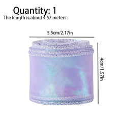 57m Fishtail Yarn Ribbon Cake Decoration Bouquet Headpiece Bow Ribbons
