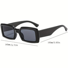 Macaroon Rectangle Sunglasses UV400 Sun Shades