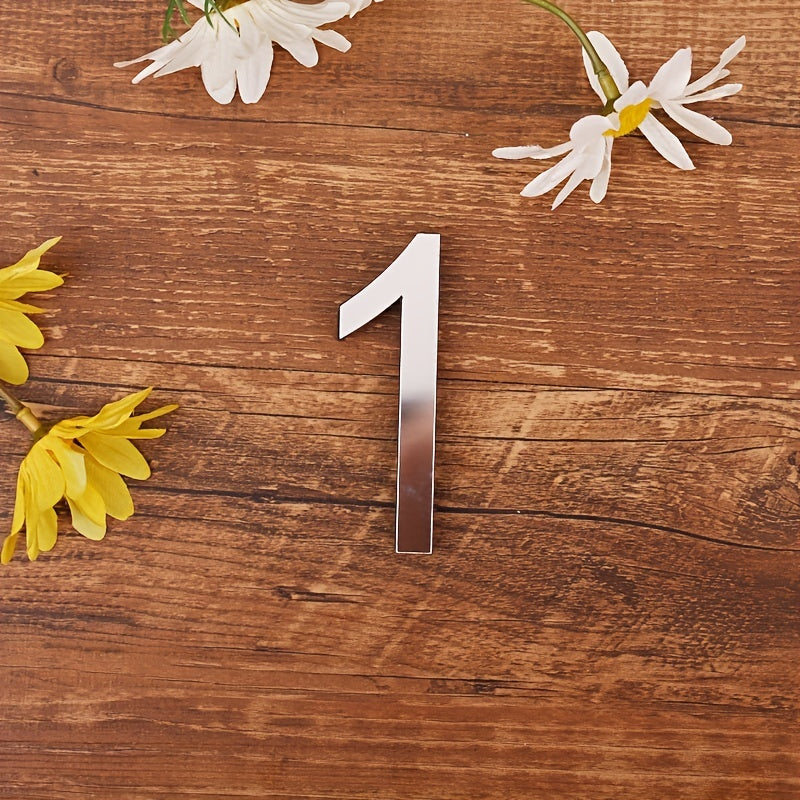 Acrylic Mirror Wall Stickers for Home Decor - Adds Style & Sophistication