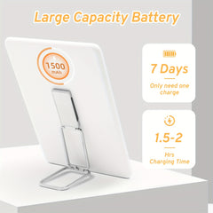 Travel Makeup Mirror with Lights 360 Stand & 10X Magnifying Mirror