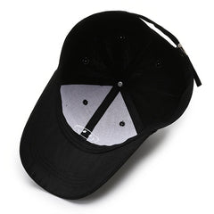 Embroidered Baseball Peaked Cap For Men And Women