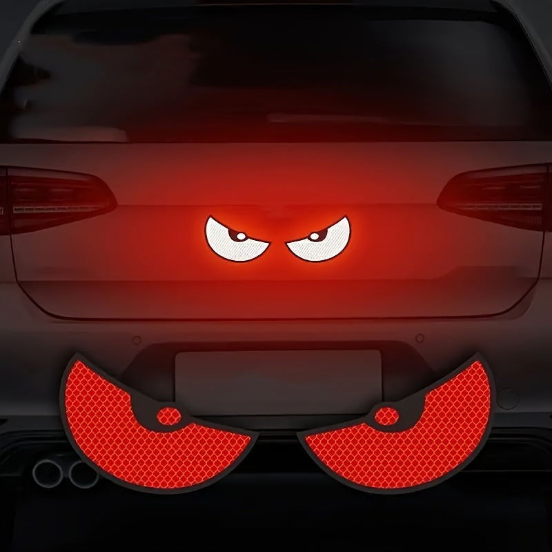 Reflective Cartoon Sticker Safety Label For Car Motorcycle