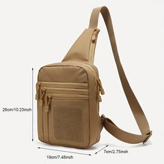 Outdoor Hiking Sling Bag Shoulder Pack Tactical Chest Bag